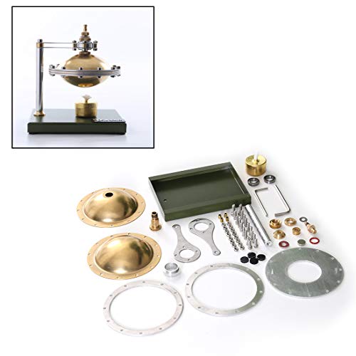 TechnixLabz Dampfmaschine Modell, Suspension Metal Motormodell DIY Self-Assemble Kit, Wissenschaft Und Pädagogische Geschenke für Weihnachten, Geburtstage Und Urlaub von TechnixLabz