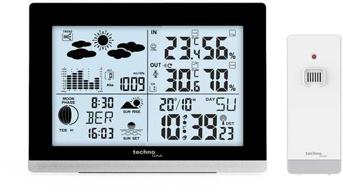 Techno Line WS 6762 WS 6762 Funk-Wetterstation Anzahl Sensoren max. 3 von Techno Line