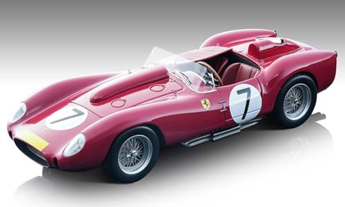 Modell in Maßstab Tecnomodel kompatibel mit FERRARI 250 TR 58 N.7 3rd 1000 KM NURBUR.1958 O.GENDEB.-W.VON TRIPS 1:18 MODEL SCALE TMD18260D 241220 von Tecnomodel