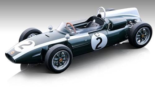 Tecnomodel MODELLINO IN Scala COMPATIBILE Con Cooper T53 N.2 English GP 1960 B.MCLAREN 1:18 TMD18275B von Tecnomodel