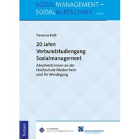 20 Jahre Verbundstudiengang Sozialmanagement von Tectum Wissenschaftsverlag