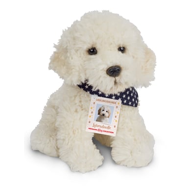 Teddy HERMANN® Labradoodle sitzend 28 cm von Teddy HERMANN®