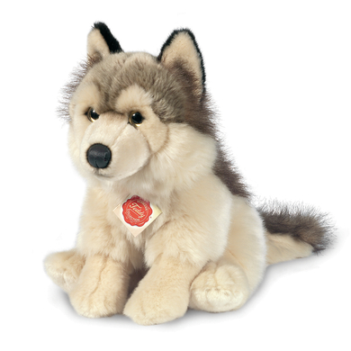 Teddy HERMANN® Wolf sitzend, 29 cm von Teddy HERMANN®