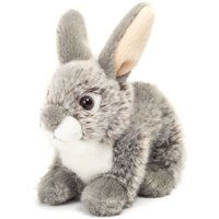 Hase sitzend grau, 18 cm von Teddy-Hermann