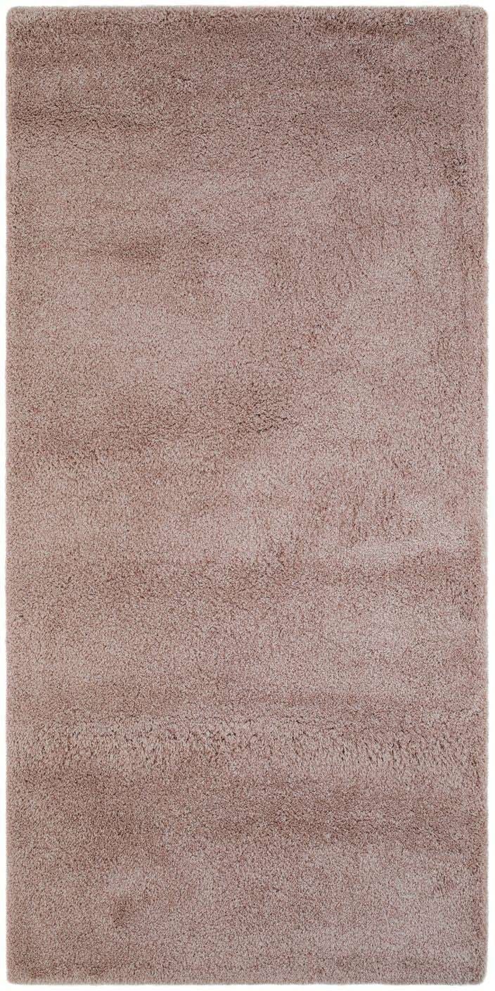 Teddy Hochflorteppich 60x120, Dusty Pink von Teddy