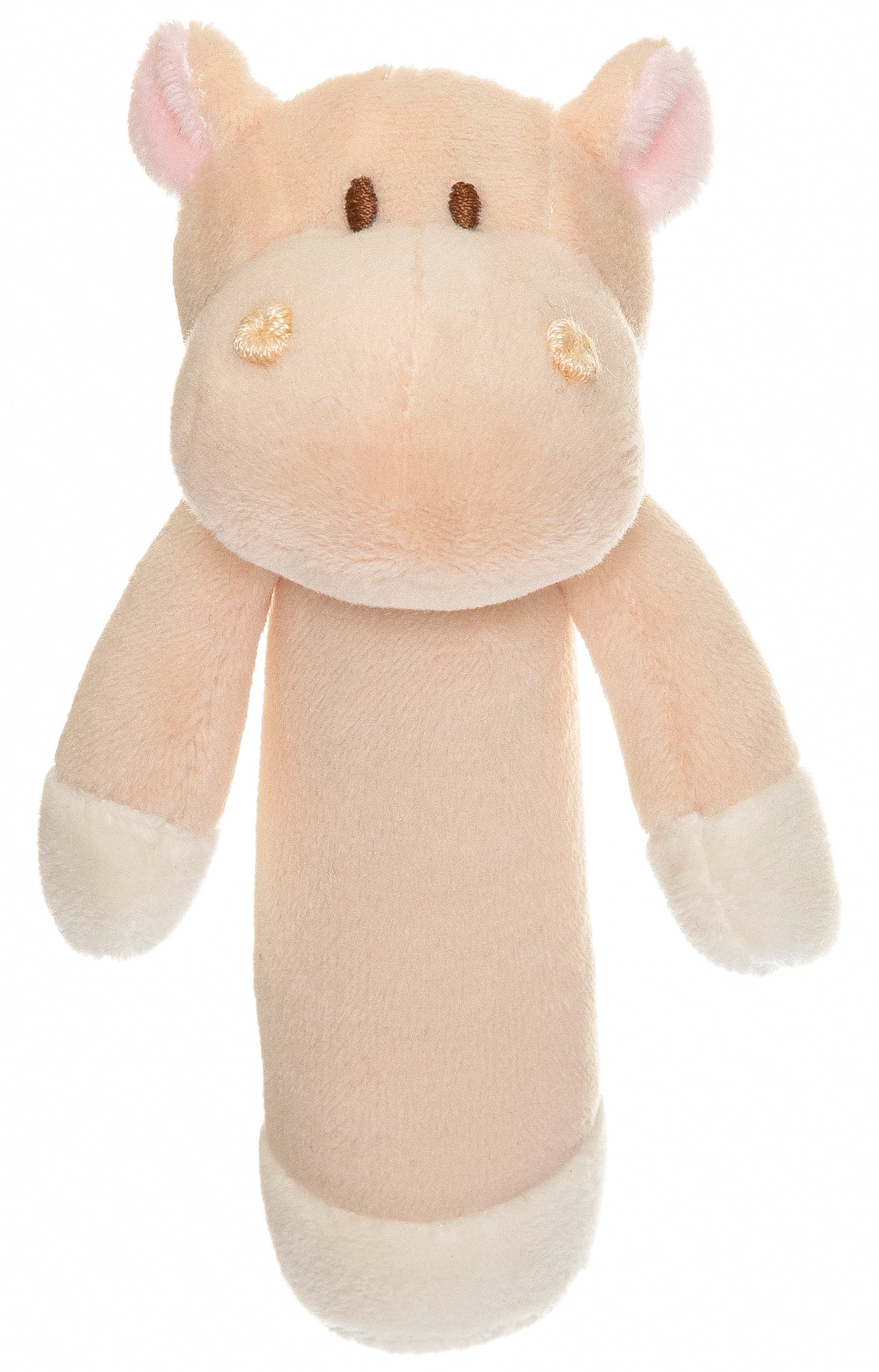 Teddykompaniet Diinglisar  Hippo Rassel, Apricot, Babyspielzeug von Teddykompaniet