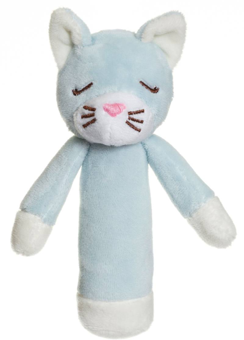 Teddykompaniet Diinglisar Katze Rassel, Babyblau, Babyspielzeug von Teddykompaniet