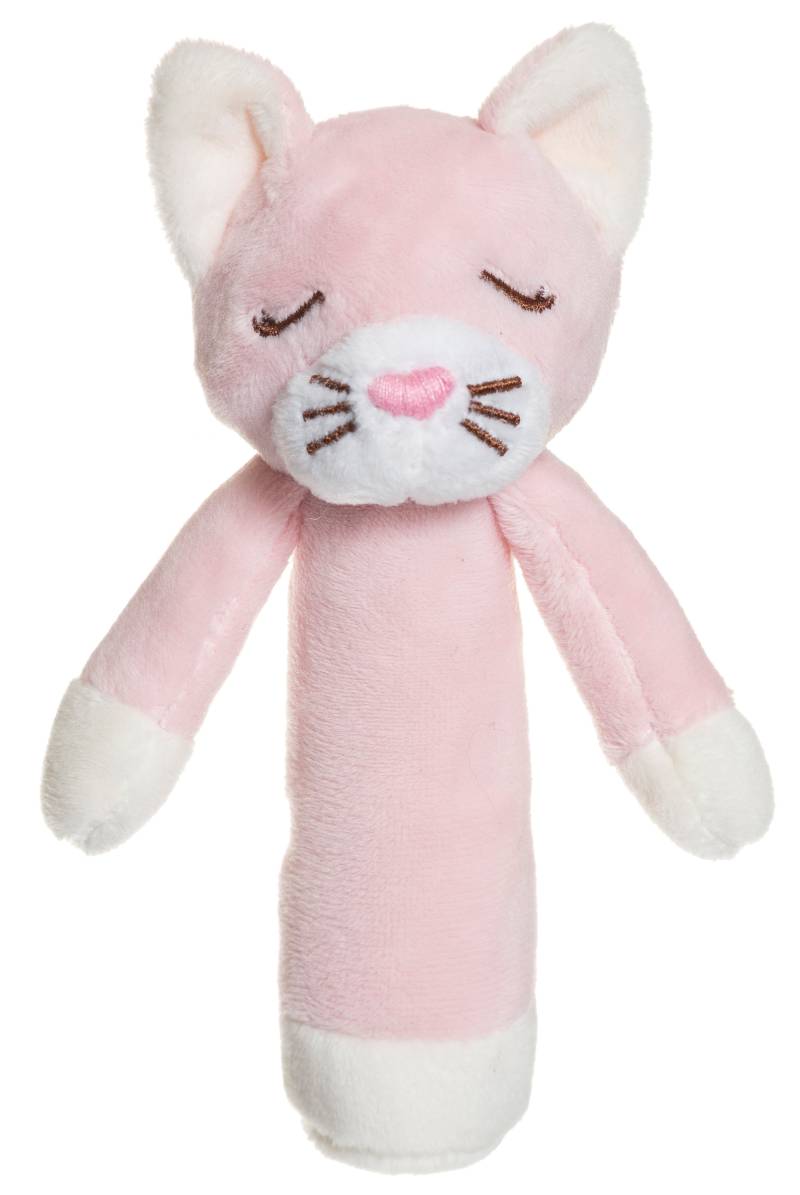 Teddykompaniet Diinglisar Katze Rassel, Babyrosa, Babyspielzeug von Teddykompaniet