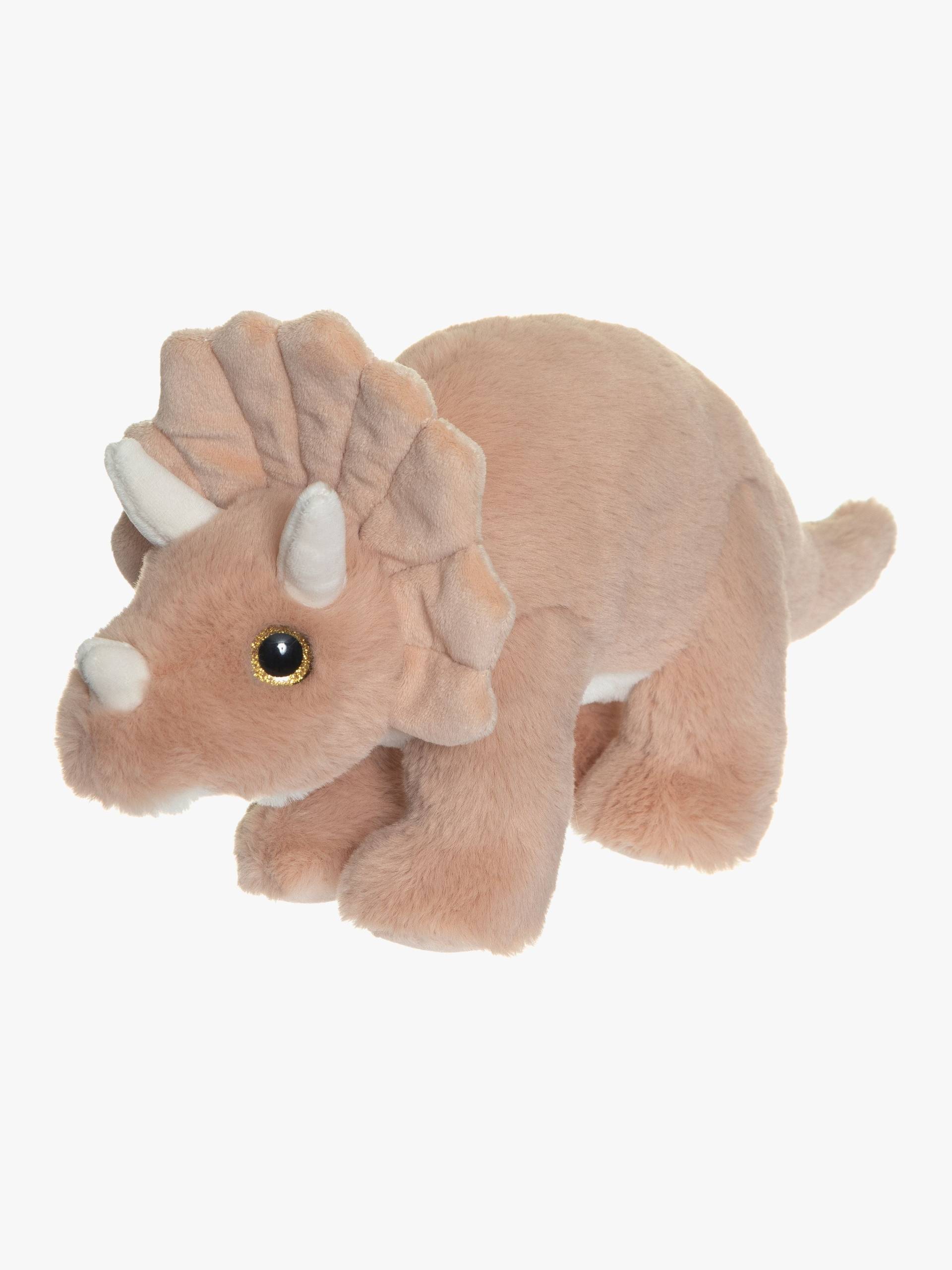 Teddykompaniet Dino Triceratops Plüschspielzeug Groß, Apricot Teddykompaniet Dino Triceratops Plüschspielzeug Groß, Apricot von Teddykompaniet