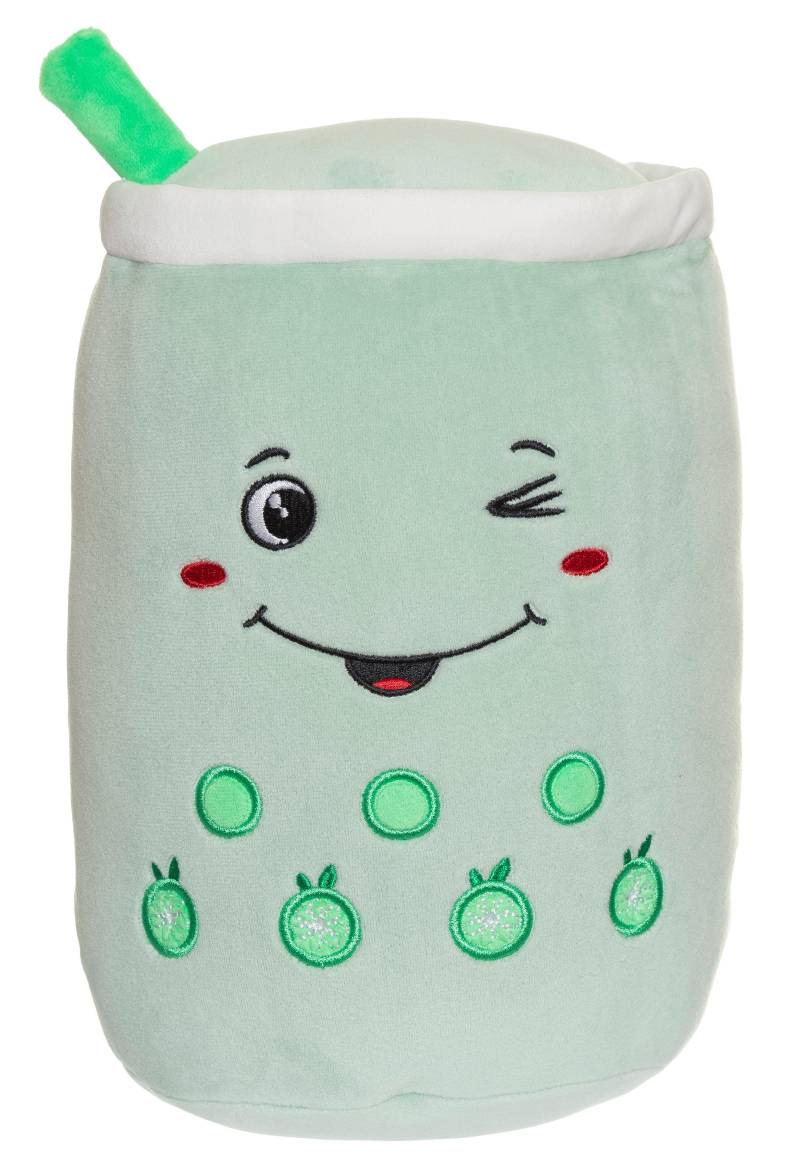 Teddykompaniet Kramis Bubble Tea Plüschspielzeug 40 cm, Grün von Teddykompaniet