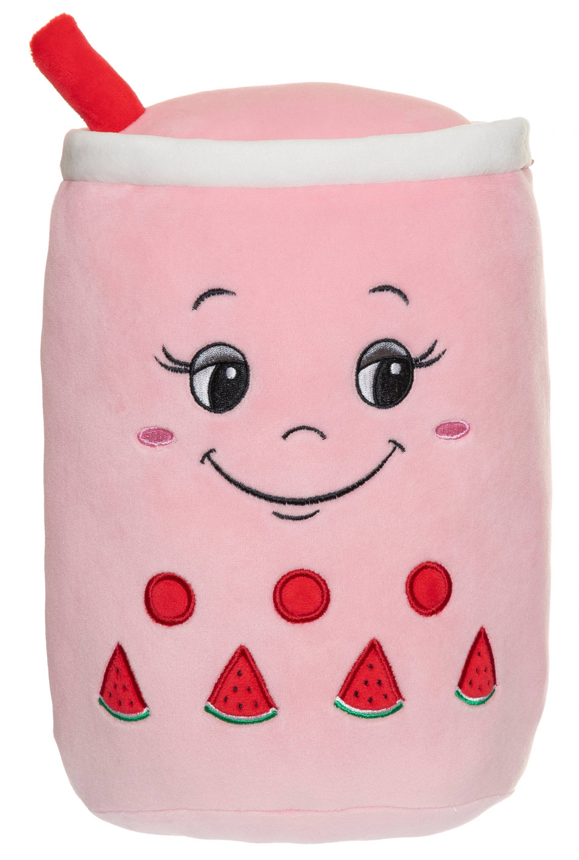 Teddykompaniet Kramis Bubble Tea Plüschspielzeug 40 cm, Rosa von Teddykompaniet