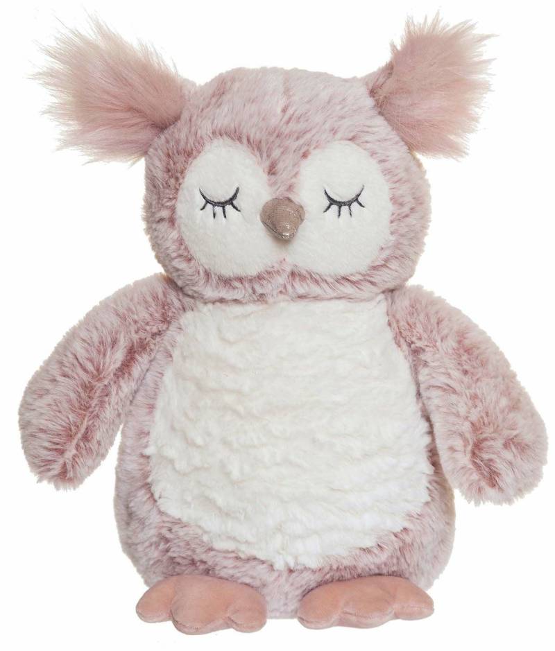 Teddykompaniet Kuscheltier Eule Tove 25 cm, Rosa von Teddykompaniet