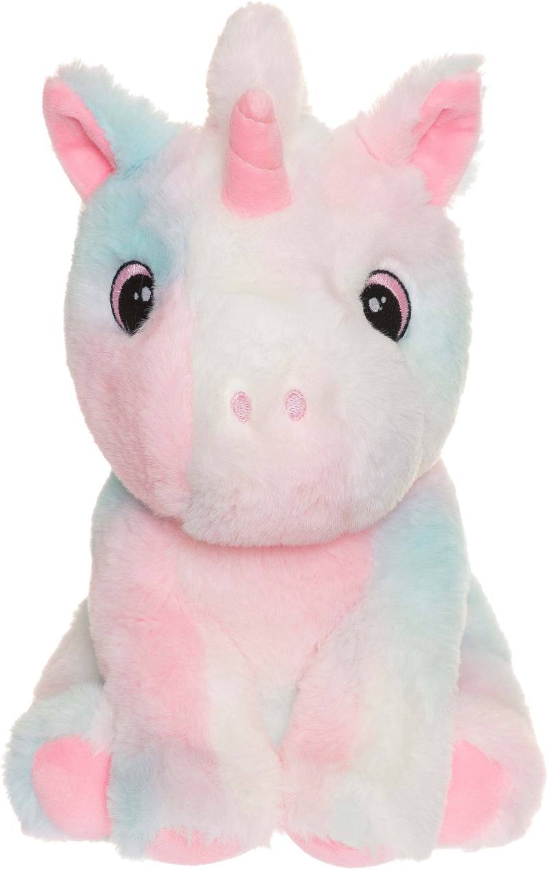 Teddykompaniet Plüschspielzeug Einhorn Regenbogenfarben 25 cm von Teddykompaniet