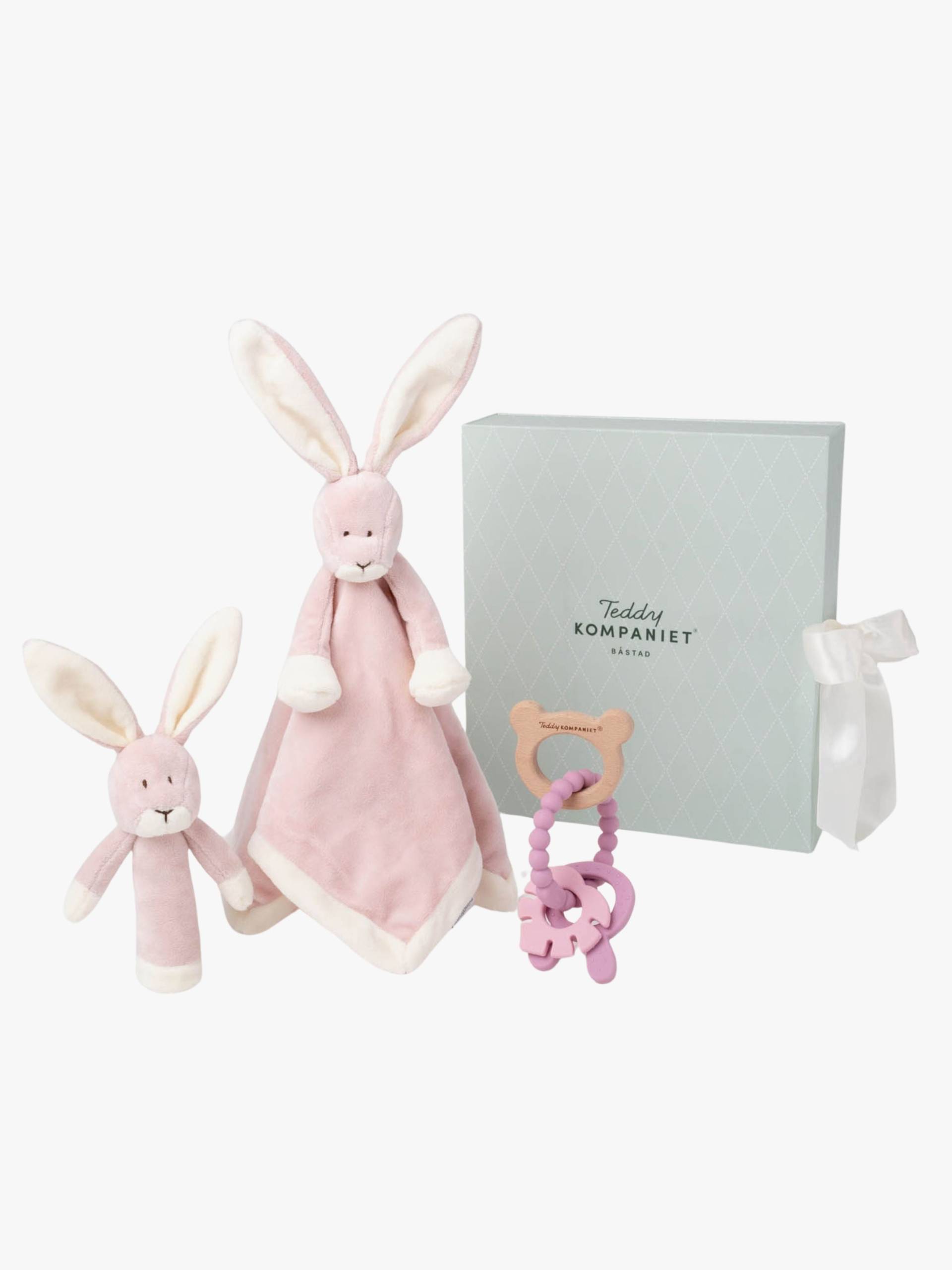 Teddykompaniet Schnuffeltücher Kaninchen Geschenkset, Altrosa Teddykompaniet Schnuffeltücher Kaninchen Geschenkset, Altrosa von Teddykompaniet