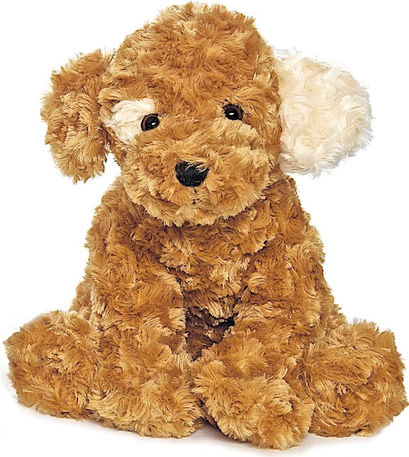 Teddykompaniet Wauwau Stofftier Hund 40 cm, Beige von Teddykompaniet