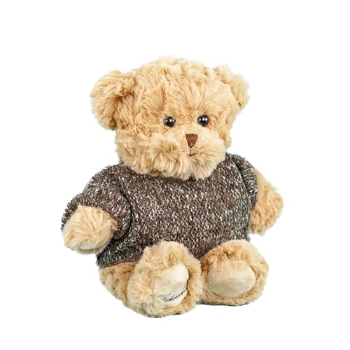 Bukowski Teddybär Louis 25 cm brauner Pullover von Teddys Rothenburg