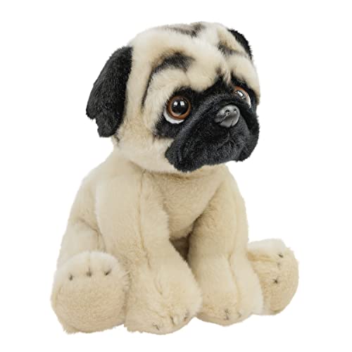 Teddys Rothenburg Kuscheltier Mops 30 cm sitzend Hund Plüschhund von Teddys Rothenburg