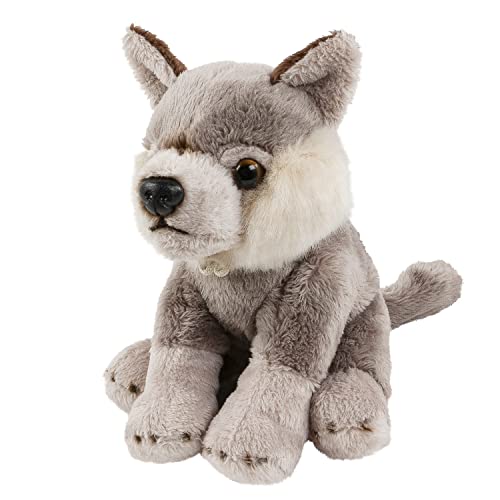 Kuscheltier Wolf sitzend 15 cm Plüschtier Teddy Rothenburg von Teddys Rothenburg