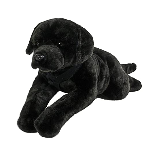 Labrador schwarz liegend 70 cm Kuscheltier Hund by Uni-Toys von Teddys Rothenburg