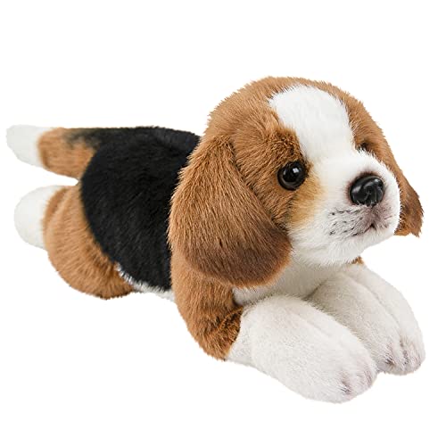 Teddys Rothenburg Beagle Kuscheltier Hund liegend 28 cm Kuscheltier von Teddys Rothenburg