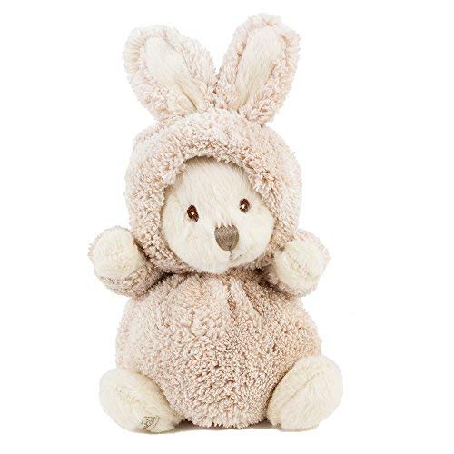 Teddys Rothenburg Bukowski Kuscheltier Hase Ziggy beige 16 cm Stoffhase Plüschhase Stofftier Plüschtier Baby Kind Spielzeug von Teddys Rothenburg