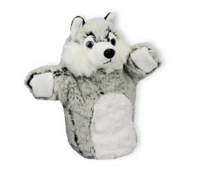 Teddys Rothenburg Handpuppe Husky 22cm von Teddys Rothenburg