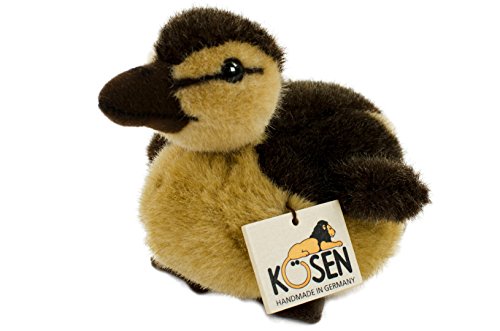 Teddys Rothenburg Kösen, Entenküken, 19 cm, sitzend, beige/braun, Stoffentenküken von Teddys Rothenburg