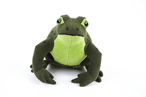 Teddys Rothenburg Kösen, Frosch, Heinrich, 15 cm, sitzend, grün, Plüschfrosch von Teddys Rothenburg