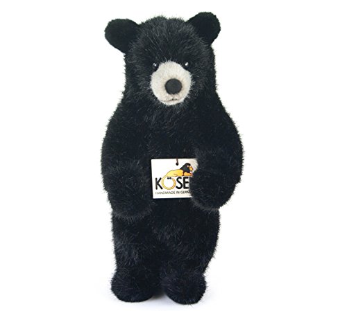 Teddys Rothenburg Kösen, Schwarzbär, 26 cm, sitzend, schwarz, Plüschbär von Teddys Rothenburg