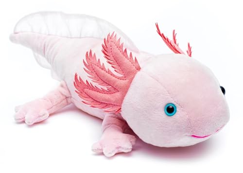 Teddys Rothenburg Kuscheltier Axolotl rosa 30 cm Plüschtier von Teddys Rothenburg