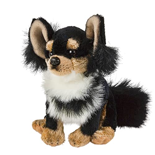 Teddys Rothenburg Kuscheltier Chihuahua 15 cm sitzend schwarz Hund von Teddys Rothenburg