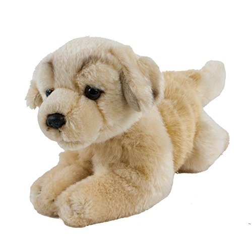 Teddys Rothenburg Kuscheltier Golden Retriever 30 cm liegend Hellbraun Plüschgoldenretriever Plüschhund by Uni-Toys von Teddys Rothenburg