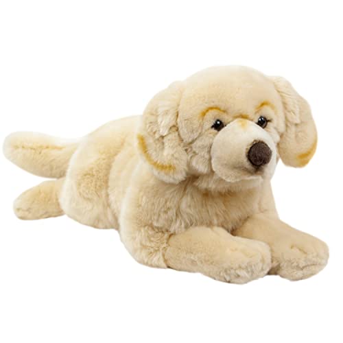 Teddys Rothenburg Kuscheltier Hund Golden Retriever 60 cm liegend Plüschhund von Teddys Rothenburg