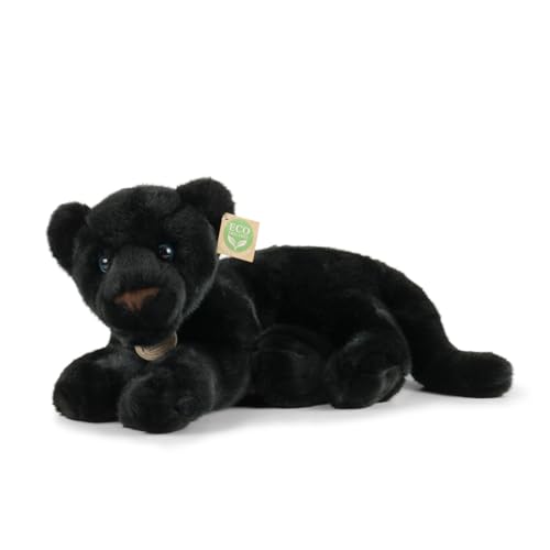 Teddys Rothenburg Kuscheltier Panther schwarz liegend 40 cm Plüschpanther Plüschtier von Teddys Rothenburg