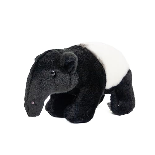 Teddys Rothenburg Kuscheltier Tapir stehend schwarz/weiß 22 cm Plüschtapir Plüschtier von Teddys Rothenburg