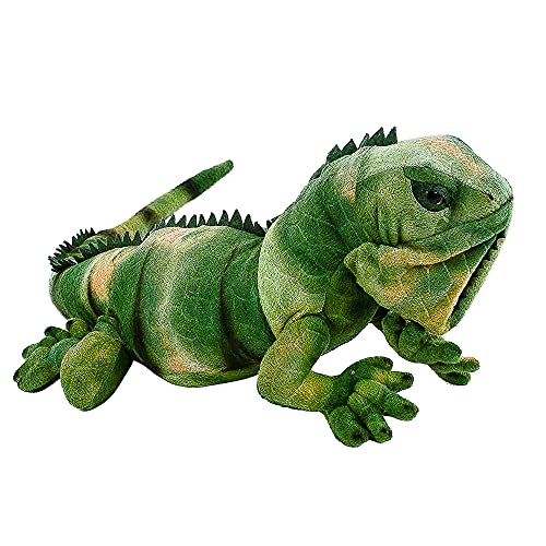 Teddys Rothenburg Leguan grün 70 cm Kuscheltier Reptilien Plüschtier von Teddys Rothenburg