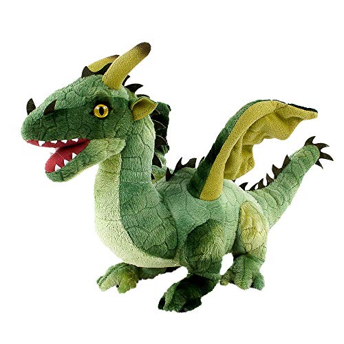 Teddys Rothenburg Plüschtier Drache grün 40 cm kuschelweich Stoffdrache Kuscheltier grüner Drache Spielzeug Plüsch von Teddys Rothenburg