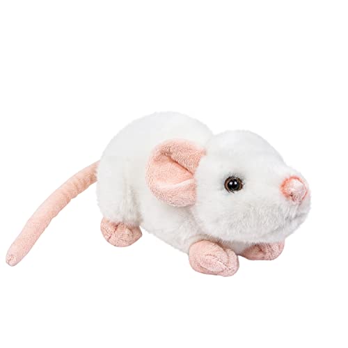 Teddys Rothenburg Plüschtier Ratte 21 cm stehend weiß von Teddys Rothenburg