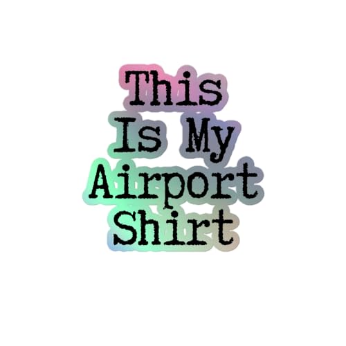 Teegarb Letter Blanket Lustiger Spruch This Is My Airport Travelers Damen Herren Kostüm Urkomisch Touring 6 von Teegarb Letter Blanket