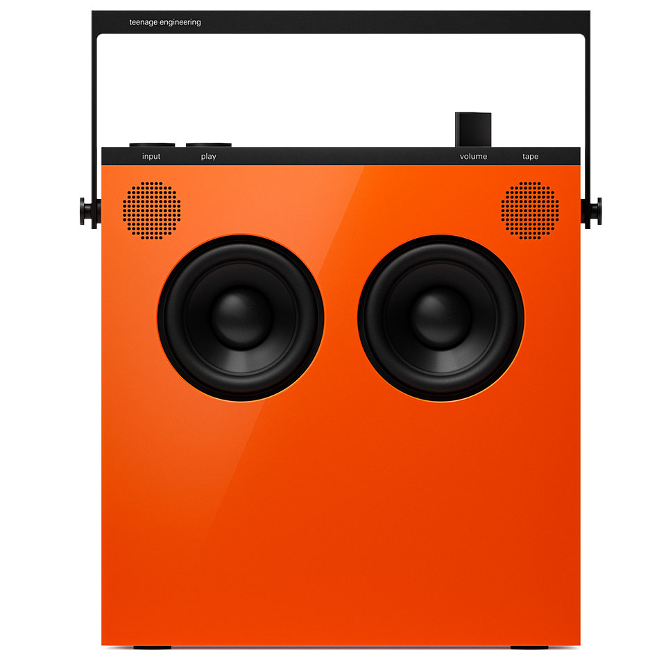 Teenage Engineering OB-4 Orange Akkubetriebenes PA-Set von Teenage Engineering