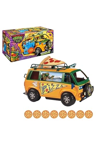 Teenage Mutant Ninja Turtles 83468CO Mutant Mayhem Pizza-Feuerwehrwagen Jungen von 4 bis 7 Jahren und TMNT-Fans von TEENAGE MUTANT NINJA