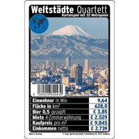 Weltstädte Quartett von Teepe Sportverlag GmbH