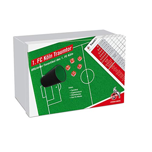 Teepe 22182482 1. FC Köln Traumtor-Würfelset, Mehrfarbig von Teepe