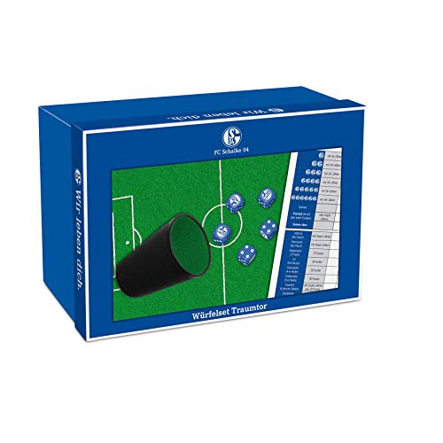 Teepe 22182485 FC Schalke 04 Traumtor-Würfelset von Teepe