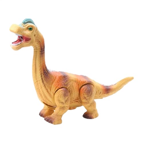 Teksome Interaktives Dinosaurier-Spielzeug, Dinosaurier-Spielzeug für Kinder - Realistisches bewegliches Dinosaurierspielzeug mit Flammenspray, Sound,Simulieren Sie wandelnde von Teksome