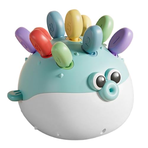 Teksome Kinder Zuordnungsspiel - Lernspielzeug zur Farberkennung - Feinmotorik Spielzeug Kinder 1-3 Jahre Familienzeit Betreuer Kindergarten Teksome Kinder Zuordnungsspiel - Lernspielzeug zur Farberkennung - Feinmotorik Spielzeug Kinder 1-3 Jahre Familienzeit Betreuer Kindergarten von Teksome