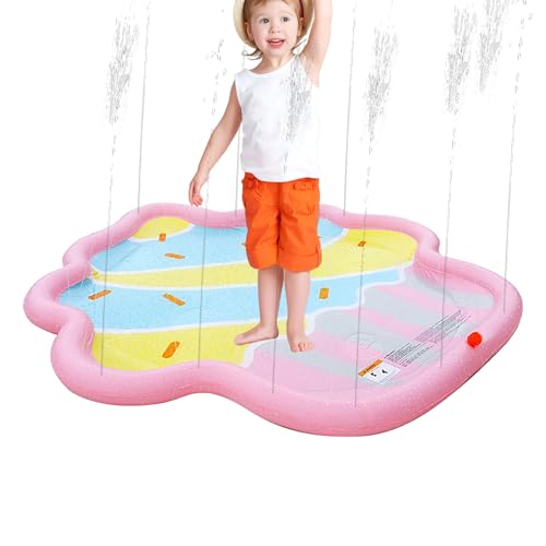 Teksome Sprinkler Spielmatte Für Kinder | Wasserspielmatte Mit Sprühfunktion | Interaktives Eltern-Kind-Spielzeug Für Garten, Camping & Outdoor-Aktivitäten Teksome Sprinkler Spielmatte Für Kinder | Wasserspielmatte Mit Sprühfunktion | Interaktives Eltern-Kind-Spielzeug Für Garten, Camping & Outdoor-Aktivitäten von Teksome