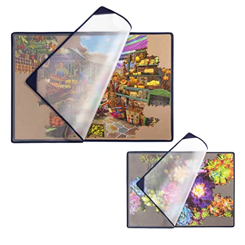 Tektalk tragbares doppelseitiges Puzzlebrett mit staubdichter Abdeckung zur Puzzleaufbewahrung, Puzzleschoner, rutschfeste Oberfläche, für bis zu 1000 Teile – Khaki/Grau Up to 1000 Pieces - Khaki/Gray Tektalk tragbares doppelseitiges Puzzlebrett mit staubdichter Abdeckung zur Puzzleaufbewahrung, Puzzleschoner, rutschfeste Oberfläche, für bis zu 1000 Teile – Khaki/Grau Up to 1000 Pieces - Khaki/Gray von Tektalk