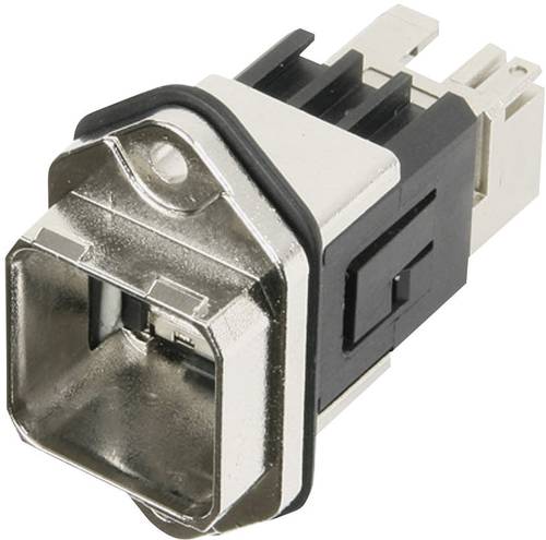 Telegärtner 100007422 RJ45-Flanschset Variante 14 100007422 Kupplung, Einbau Pole: 8P8C Metall 1St. von Telegärtner