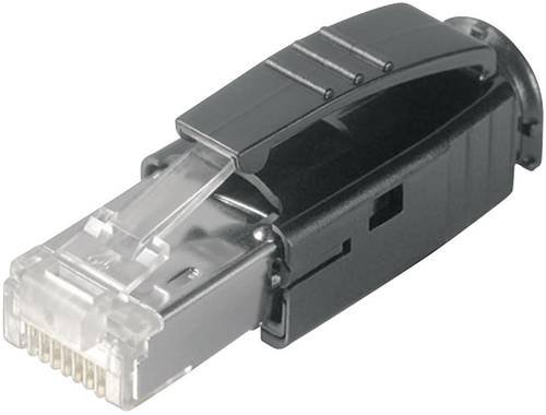 Telegärtner 100007451 STX RJ45-Stecker 100007451 Stecker, gerade Pole: 8P8C Glasklar 1St. von Telegärtner